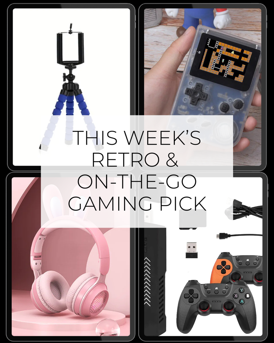 This Week’s Retro & On-the-Go Gaming Picks: Play Longer, Capture More, Look Cuter