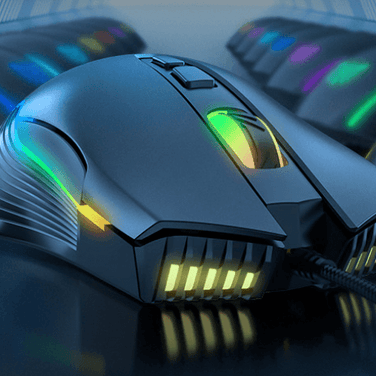 Gaming gaming mouse seven-speed DPI adjustable RGB light