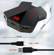 Redragon ERIS GA200 Keyboard & Mouse Adapter for PS4 – Plug & Play Console Gaming Converter