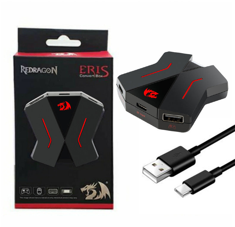 Redragon ERIS GA200 Keyboard & Mouse Adapter for PS4 – Plug & Play Console Gaming Converter