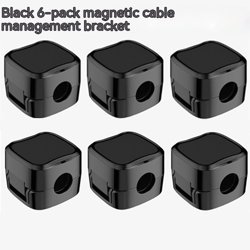 Magnetic Cable Clip Under Desk | Desk Cable Organizer & Cord Holder | Alotta Fun Electronic