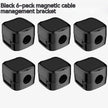 Magnetic Cable Clip Under Desk | Desk Cable Organizer & Cord Holder | Alotta Fun Electronic