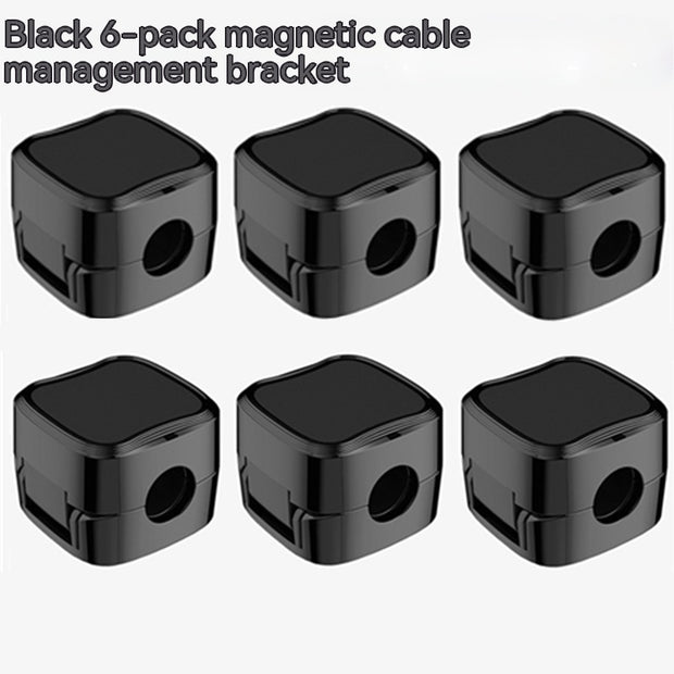 Magnetic Cable Clip Under Desk | Desk Cable Organizer & Cord Holder | Alotta Fun Electronic