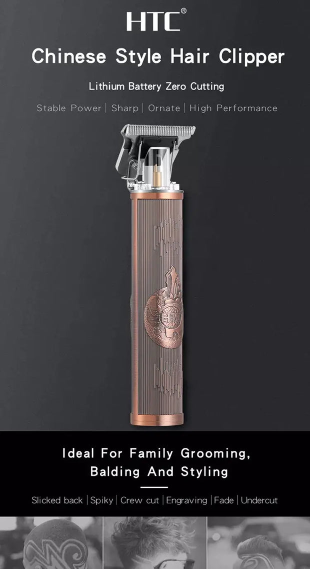 Professional USB Rechargeable Electric Hair Trimmer