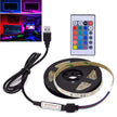 LED Strip Light with vibrant colors, flexible installation, USB controller, ideal for transforming spaces.