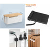 Magnetic Cable Clip Under Desk | Desk Cable Organizer & Cord Holder | Alotta Fun Electronic