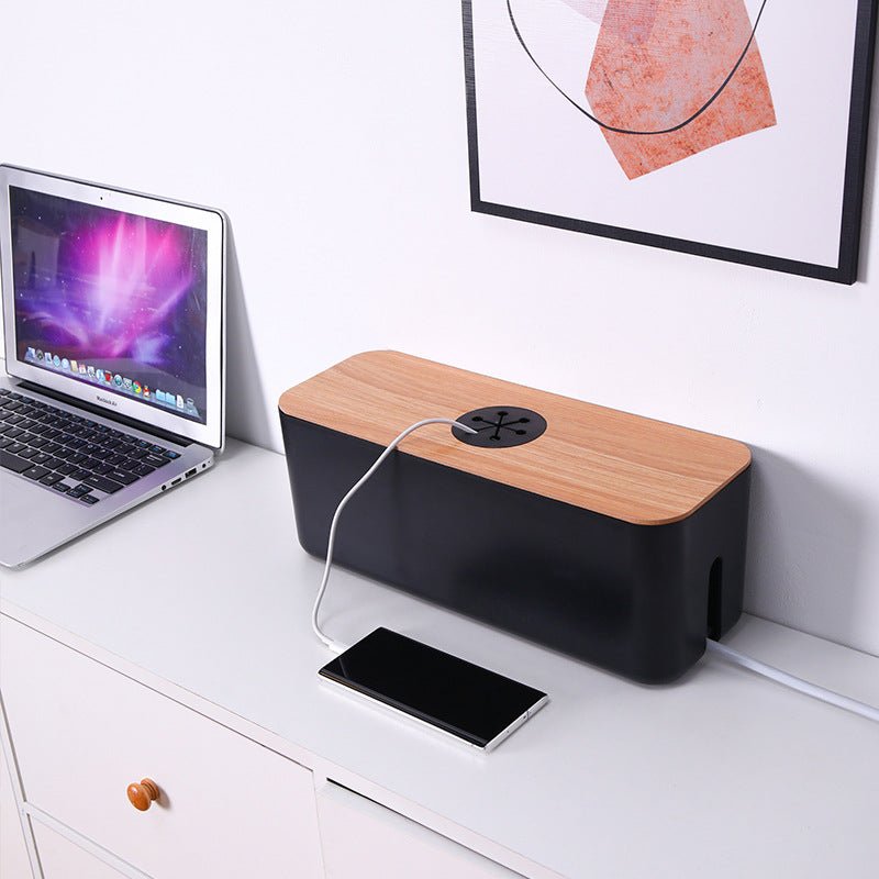 Concealed Cable Management Board for Desk | Phone, Tablet & Computer Organizer | Alotta Fun Electronic