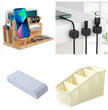 Magnetic Cable Clip Under Desk | Desk Cable Organizer & Cord Holder | Alotta Fun Electronic