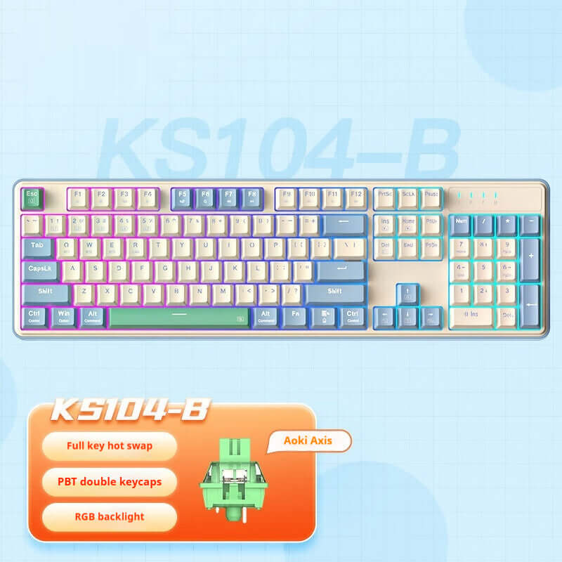 Redragon Three-modeRedragon Three-Mode Mechanical Keyboard | Wireless RGB Gaming Keyboard | Alotta Fun Electronicl Mechanical Keyboard