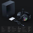 Nemo X80 Gaming Headset – Infinite Surround Sound Headphones with Microphone, USB & Type-C Compatible