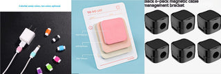 Magnetic Cable Clip Under Desk | Desk Cable Organizer & Cord Holder | Alotta Fun Electronic