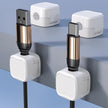 Magnetic Cable Clip Under Desk | Desk Cable Organizer & Cord Holder | Alotta Fun Electronic