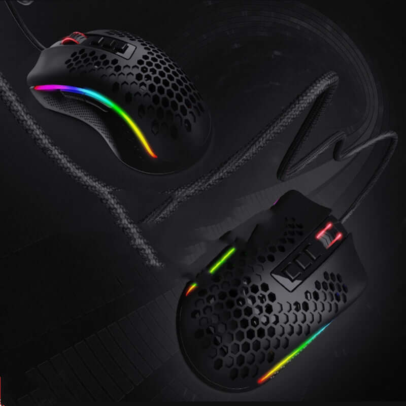 Redragon Storm USB Gaming Mouse Wired RGB Backlight | Programmable Gaming Mouse | Alotta Fun Electronic