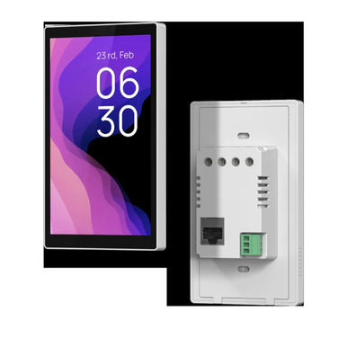 Graffiti Home Hub smart home console with touch screen and connectivity ports.
