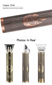 Professional USB Rechargeable Electric Hair Trimmer