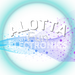 ALOTTA Fun Electronics logo with futuristic design elements on a light blue background