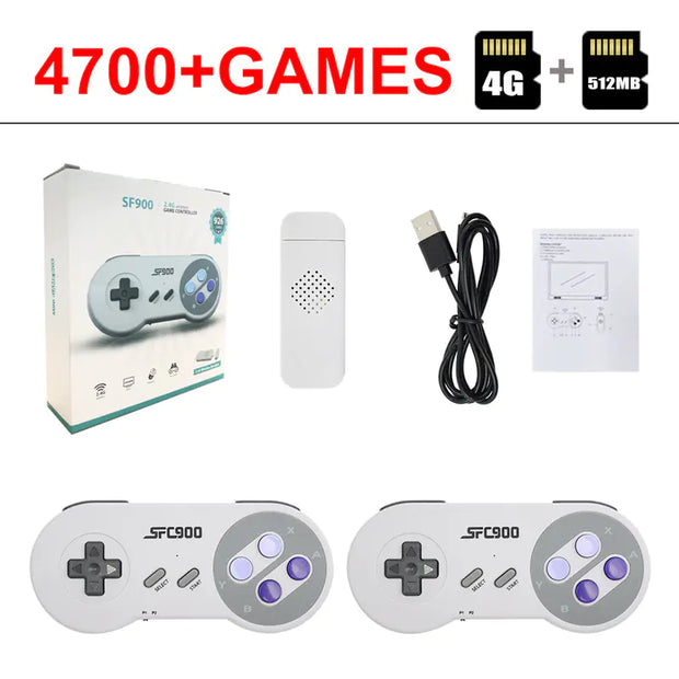 SF900 16-Bit TV Game Console with 1500+ Games
