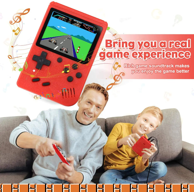 Mini Game Console with 400 Games and HD Screen
