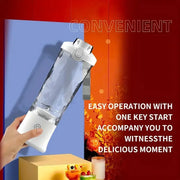 Portable Wireless Electric Juicer Cup with Large Capacity