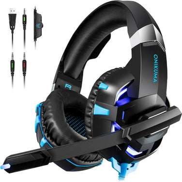 Premium Quality Gaming Headphones with immersive sound experience and comfortable design for gamers.
