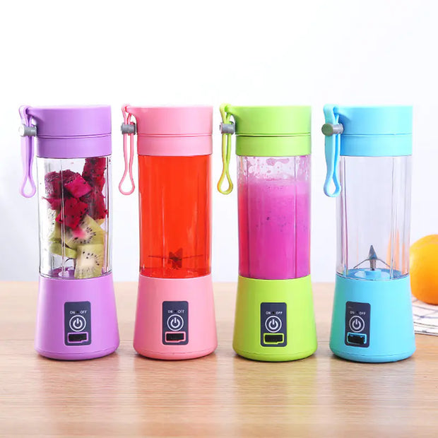 Wireless Portable Juicer with Optional Inner Knife