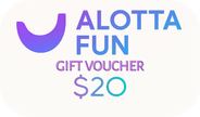 Image of a $20 Alotta Fun Gift Voucher, perfect for gifting and enjoying fun experiences.