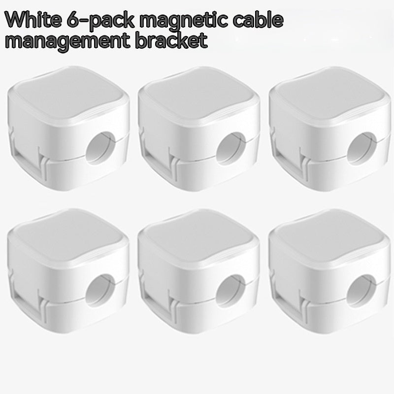 Magnetic Cable Clip Under Desk | Desk Cable Organizer & Cord Holder | Alotta Fun Electronic