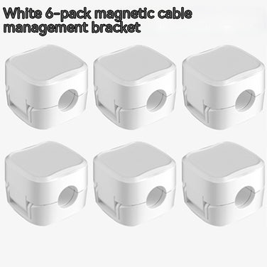 Magnetic Cable Clip Under Desk | Desk Cable Organizer & Cord Holder | Alotta Fun Electronic