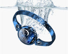 Fashionable Women's Smart Watch submerged in water, showcasing its stylish design and health tracking features.