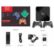 G5 Game Console with Dual System Wireless Controller in packaging with controllers and accessories.