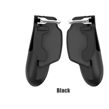H7 Gaming Controller Grip for Shooting Games - ergonomic black design for enhanced gaming control and comfort.