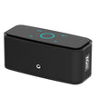 Home Touch Button Portable Bluetooth Speaker in sleek black design with touch controls and rich sound.