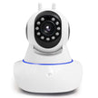 Home WIFI camera with infrared light, dome style, CMOS sensor, and alarm function for indoor use.