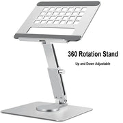 360° Swivel Desktop Stand for Xiaomi Tablets & Laptops