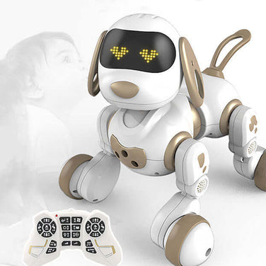 Intelligent Remote Control Robot Dog with remote control and interactive features for kids.