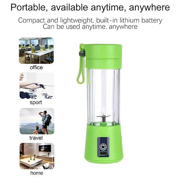 Wireless Portable Juicer with Optional Inner Knife