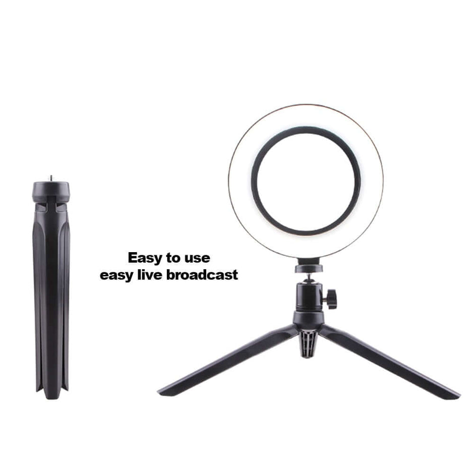 LED Ring Light for easy live broadcast and professional illumination.