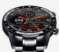 Lige's Smart Watch displaying health metrics like BPM and steps, showcasing modern wearable technology.
