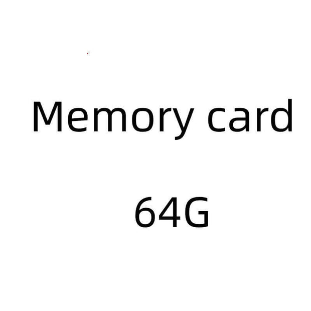 Memory card 64G for storage and data transfer.