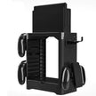 Multi-Function Storage Rack for Switch and Games showcasing sleek design and efficient organization.