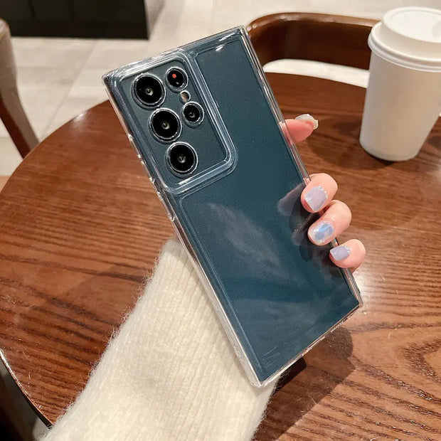 Transparent Phone Case for Samsung S23 Ultra & A54