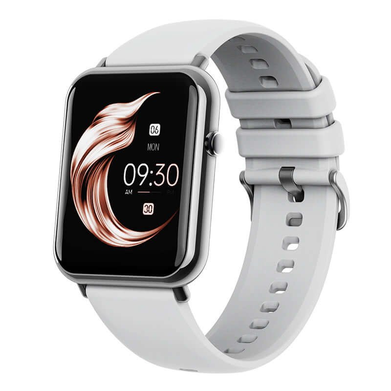 Q19 PRO Smart Watch featuring a sleek design, large display and stylish strap for everyday use.