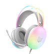 RGB Gaming Headset with vibrant lighting and comfortable design for immersive gaming experiences.