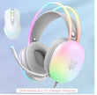 RGB Gaming Headset with vibrant lighting for immersive gameplay experience
