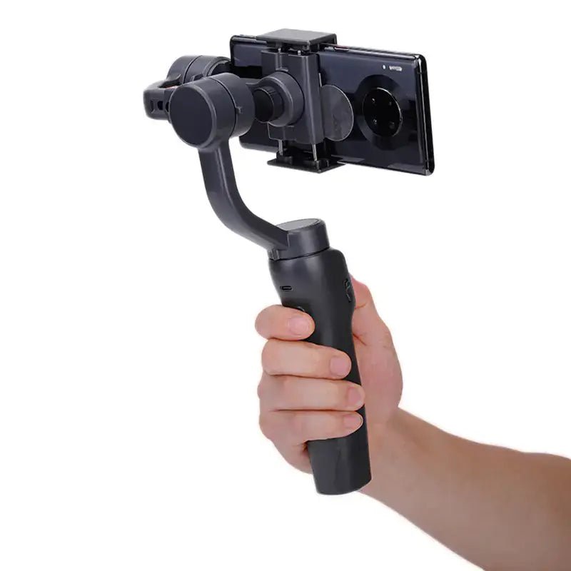 Ultimate Phone Steady Tripod holding a smartphone stabilizer for smooth video recording.
