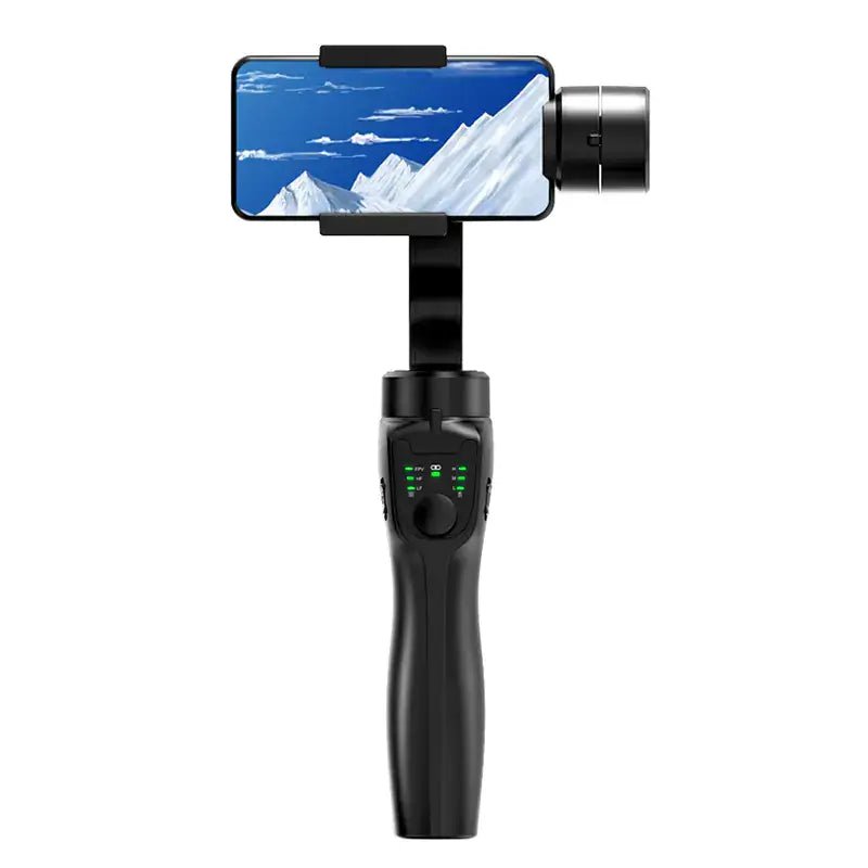 Ultimate Phone Steady Tripod showing 3-Axis Stabiliser Tripod for Smartphones capturing smooth video.