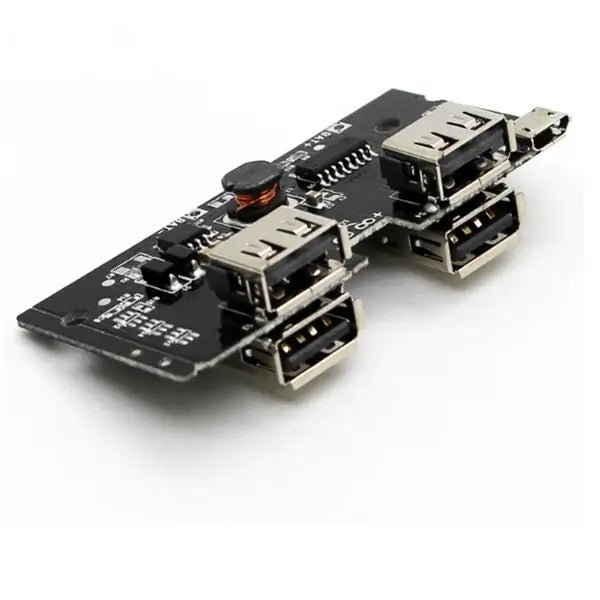 20000mAh High-Capacity Power Bank Charger USB port circuit board for power bank charging solutions.