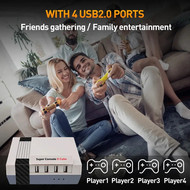 KINHANK Super Console X Cube - 117K Games & Emulators